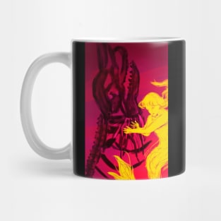 MerMay Bone Harp mermaid shark skeleton Mug